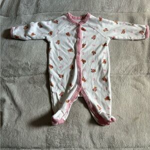 Newborn polo onesie
